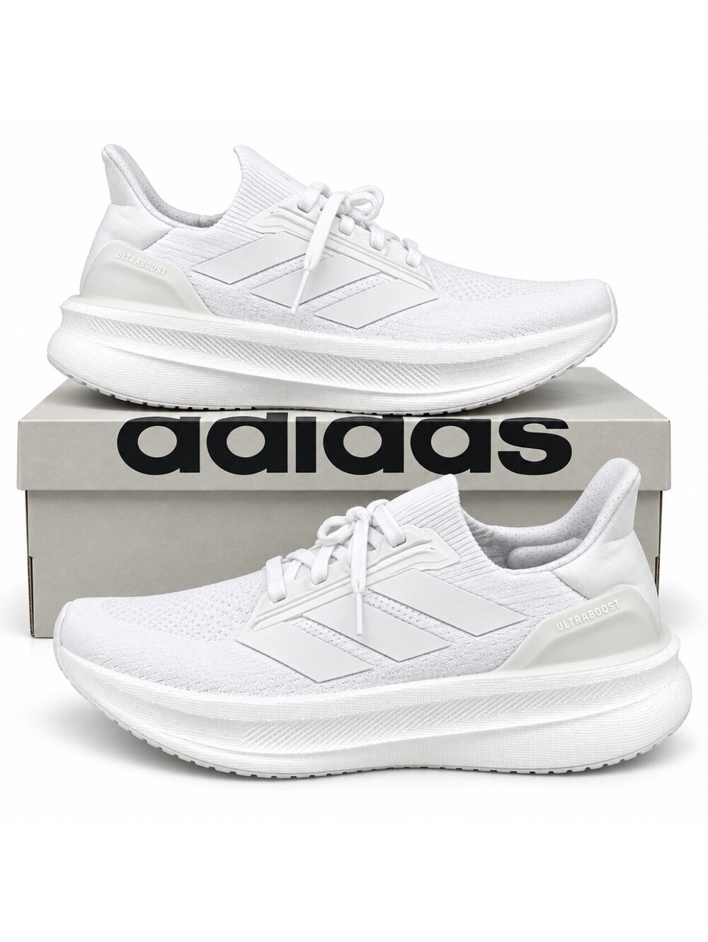 adidas Ultraboost 5X Women's Running Shoes Size 10 White JH7252 Sneakers New